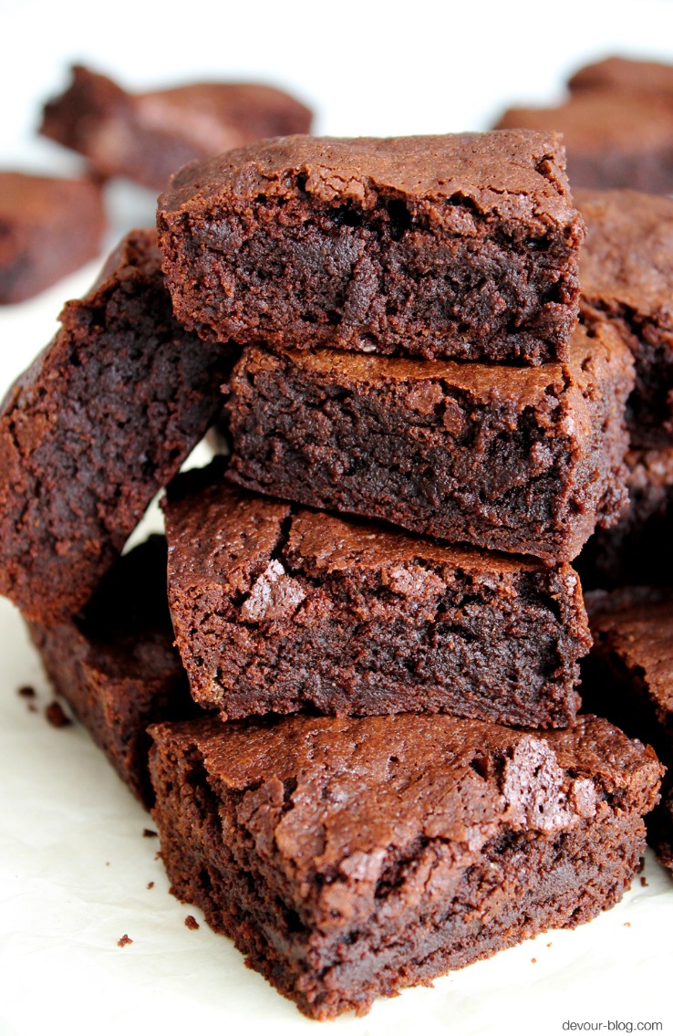 How to Make Easy One Bowl Brownies : 7 Steps with Pictures